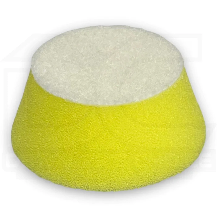 Buff and Shine Uro-Tech Yellow Polishing Foam Pad 1″ 6PK